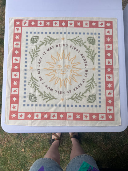 "My First Rodeo" Bandana