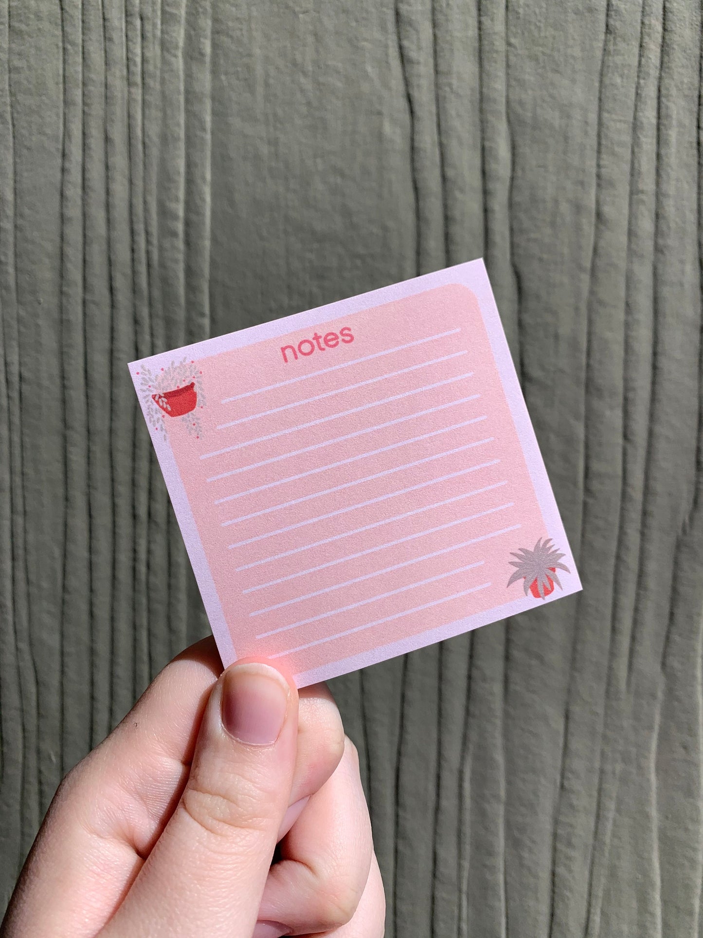 Plant Sticky Notes