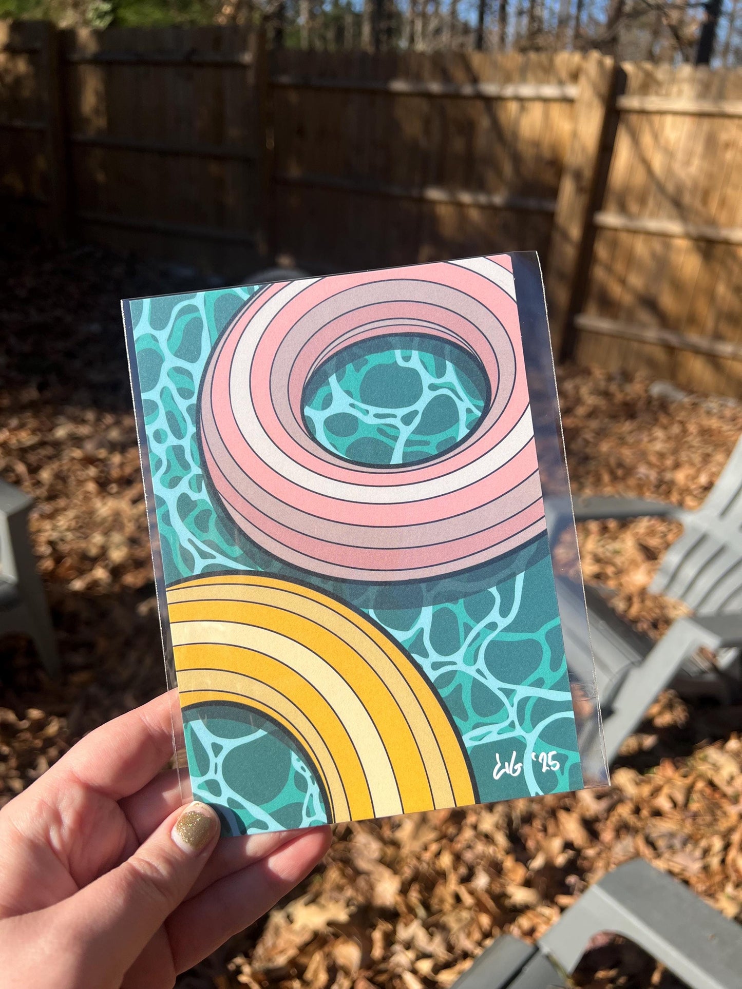 Pool House Print