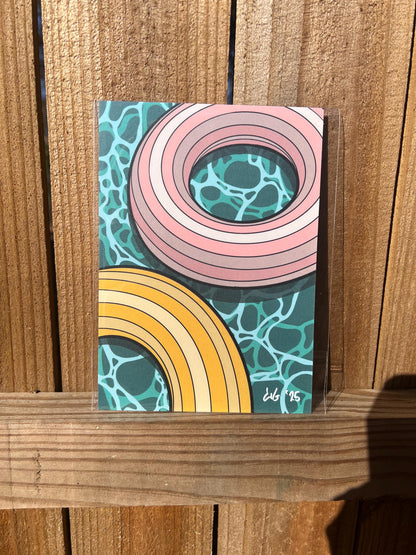 Pool House Print
