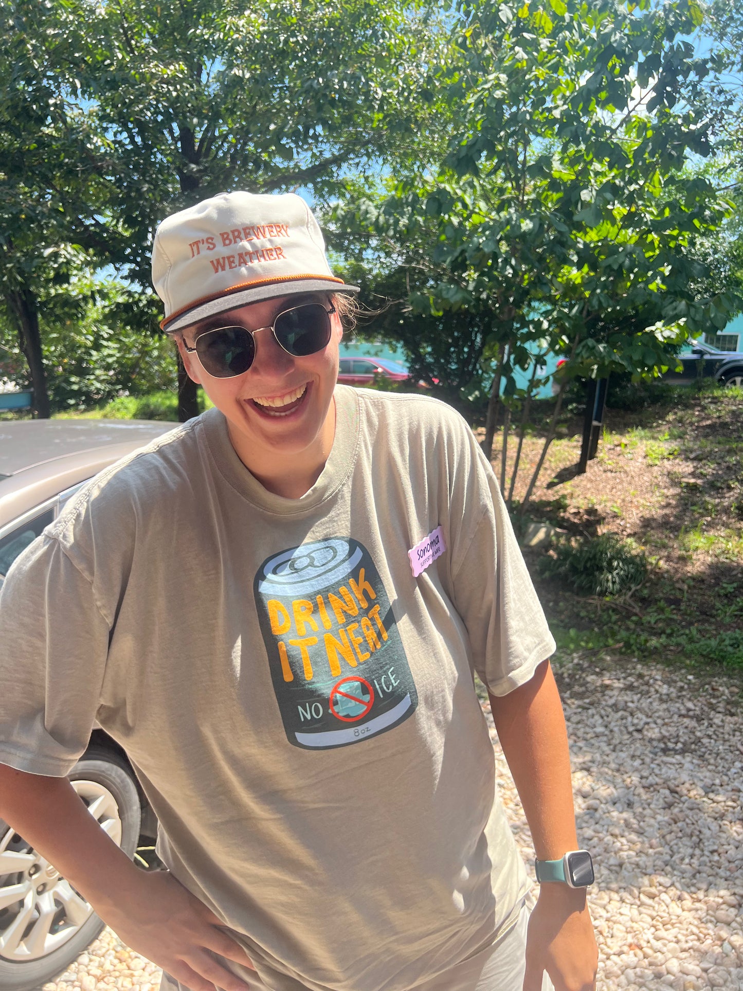 "It's Brewery Weather" Embroidered Rope Snapback