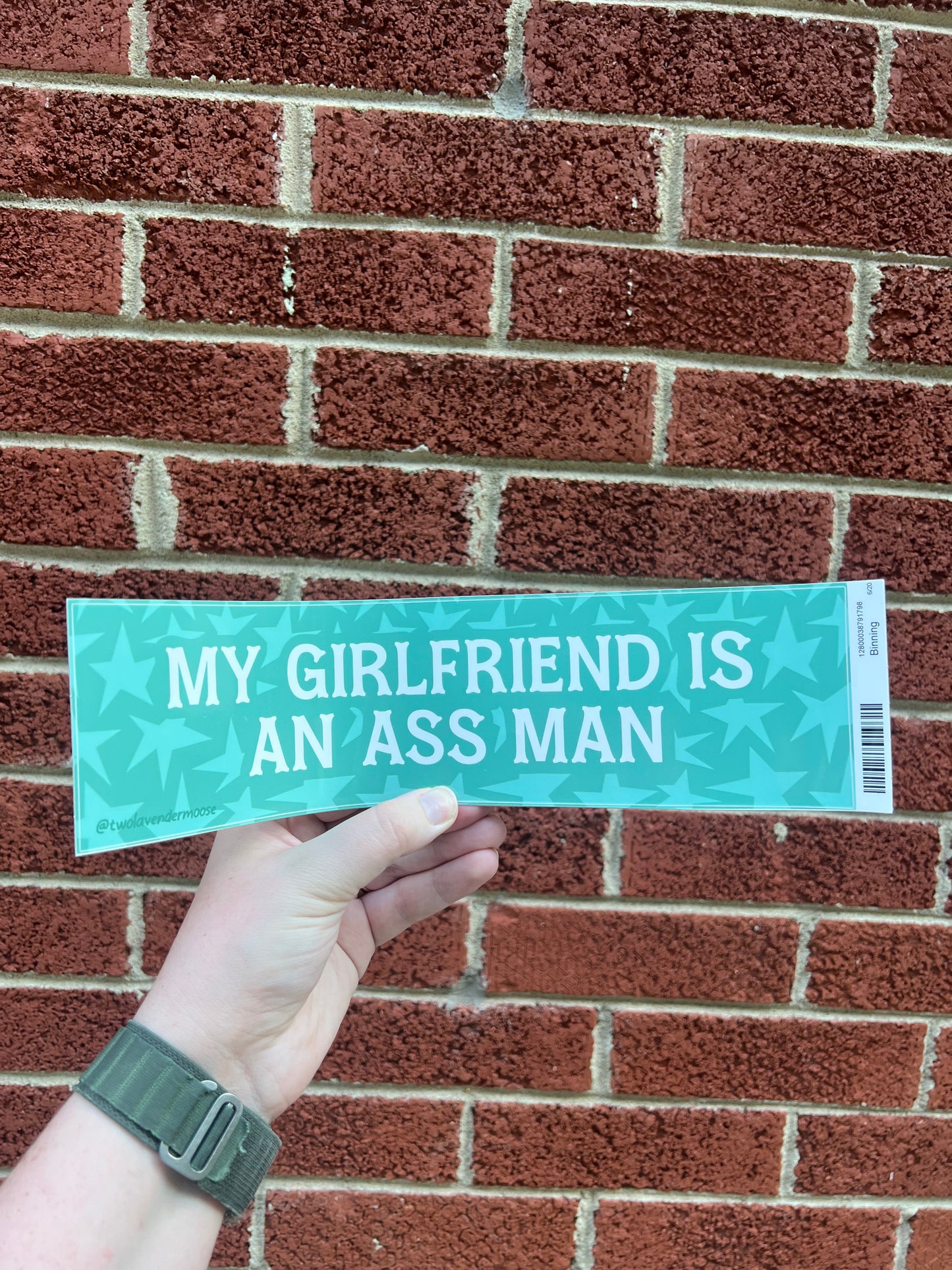 Boobs Guy & Ass Man Bumper Sticker