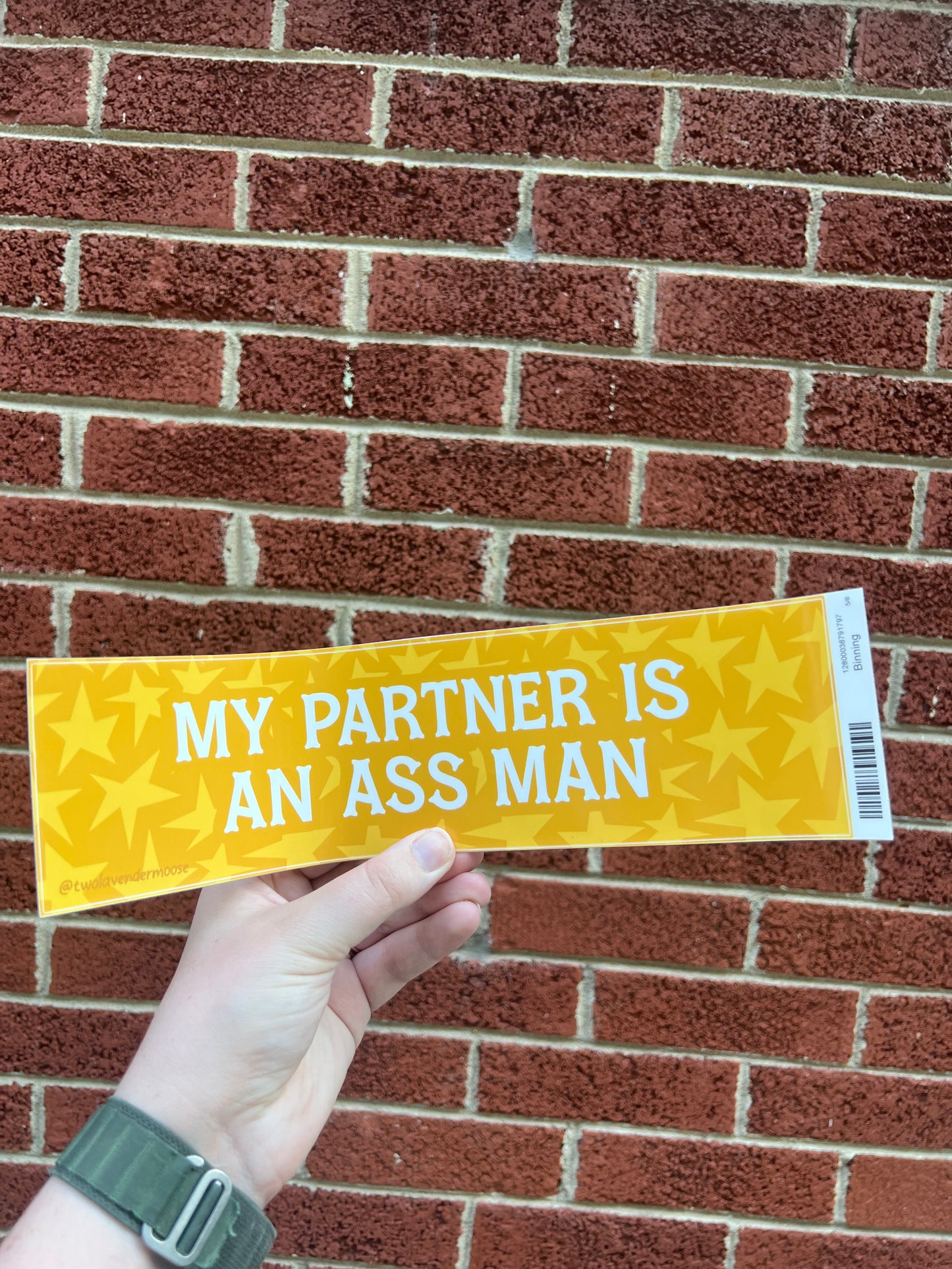 Boobs Guy & Ass Man Bumper Sticker