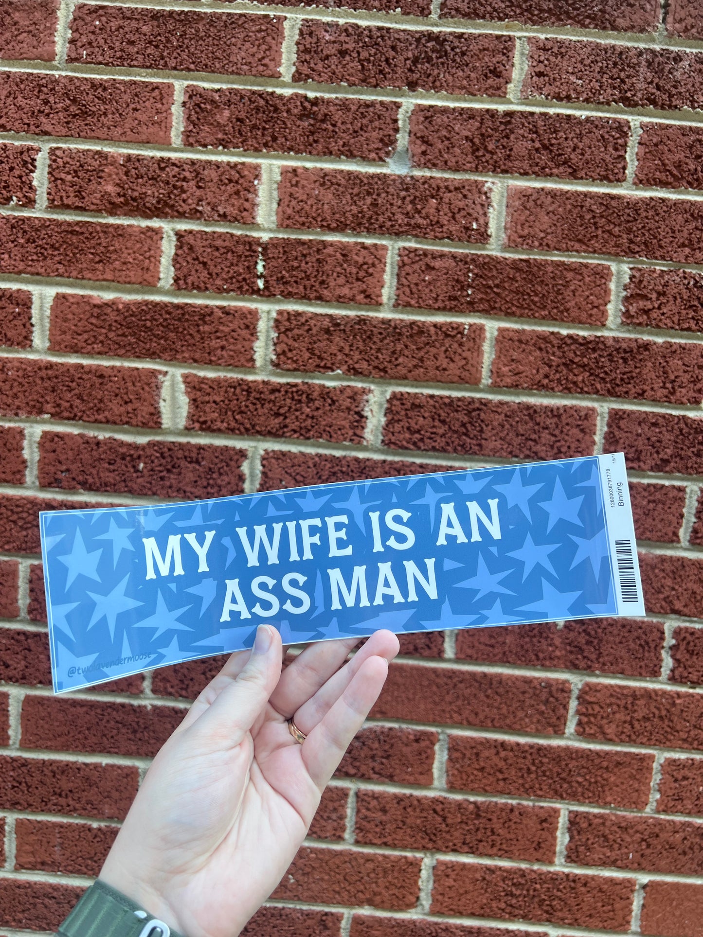 Boobs Guy & Ass Man Bumper Sticker