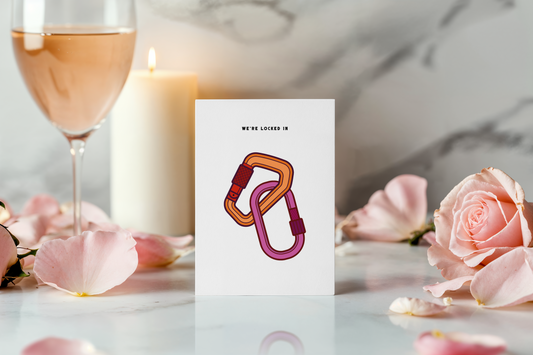 Lesbian Greeting Card | Sapphic Valentine's Day | Love