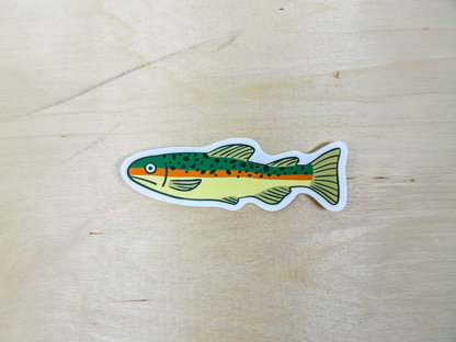 Complete Trout Sticker Collection