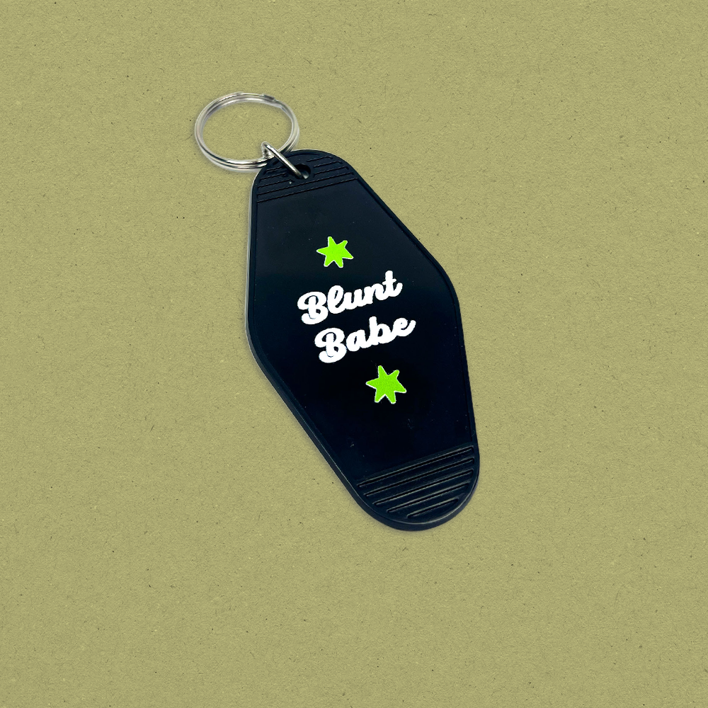 Blunt Babe Keychain
