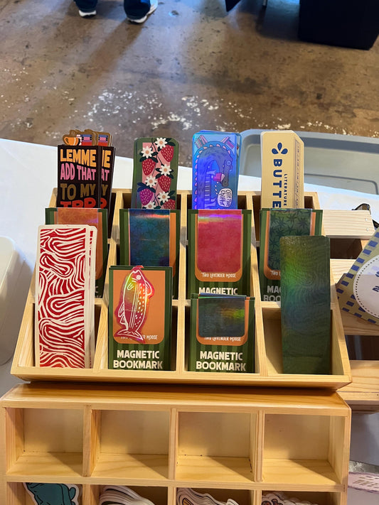 Crocodile Bookmark | Holographic Reader Gift