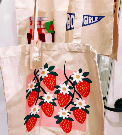 Spicy Book Club Canvas Tote Bag | Booktok Reader Gift