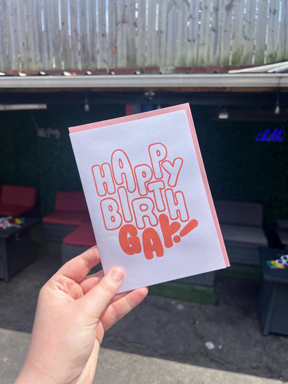 Happy Birth-Gay! | Pride Birthday Card