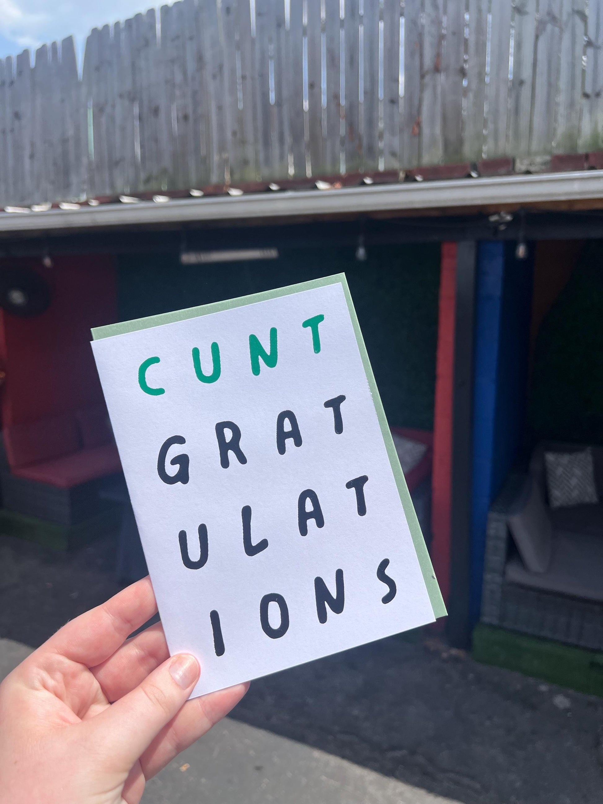 C*ntgratulations | Graduation, Promotion, Wedding Card