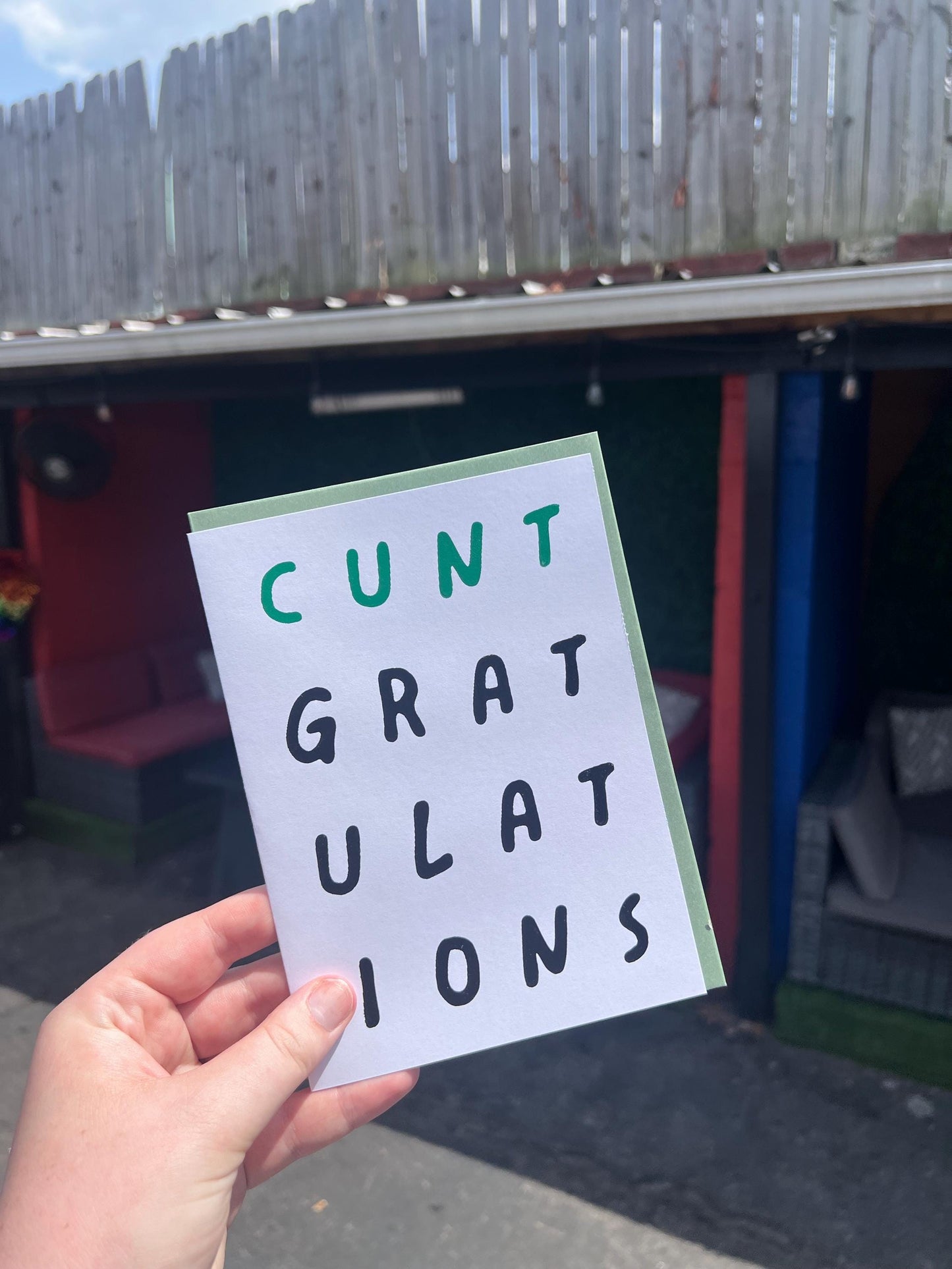 C*ntgratulations | Graduation, Promotion, Wedding Card