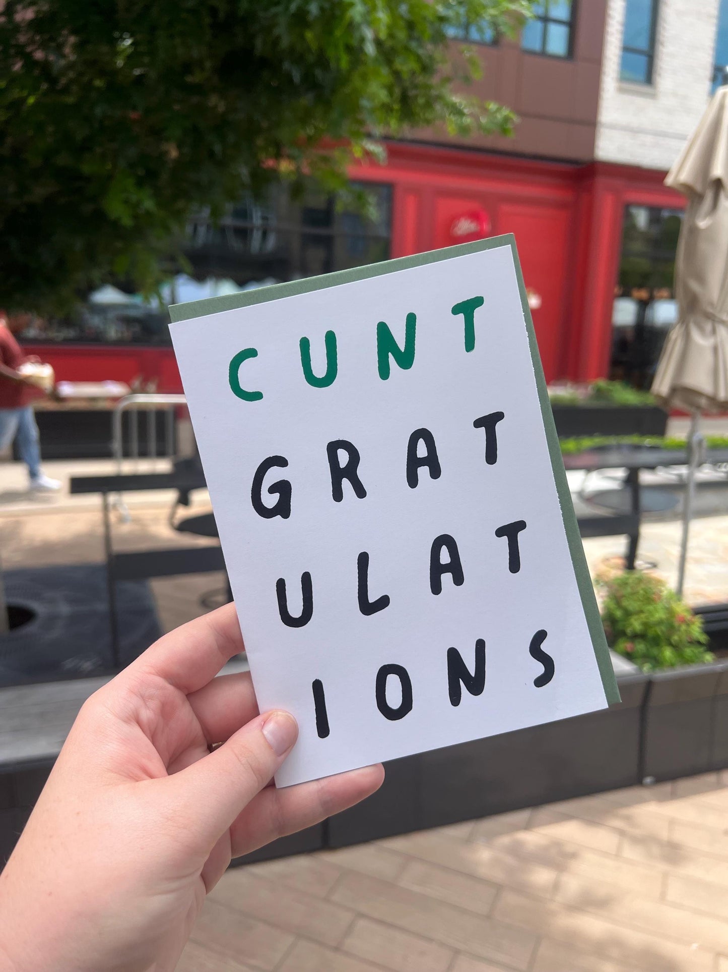 C*ntgratulations | Graduation, Promotion, Wedding Card