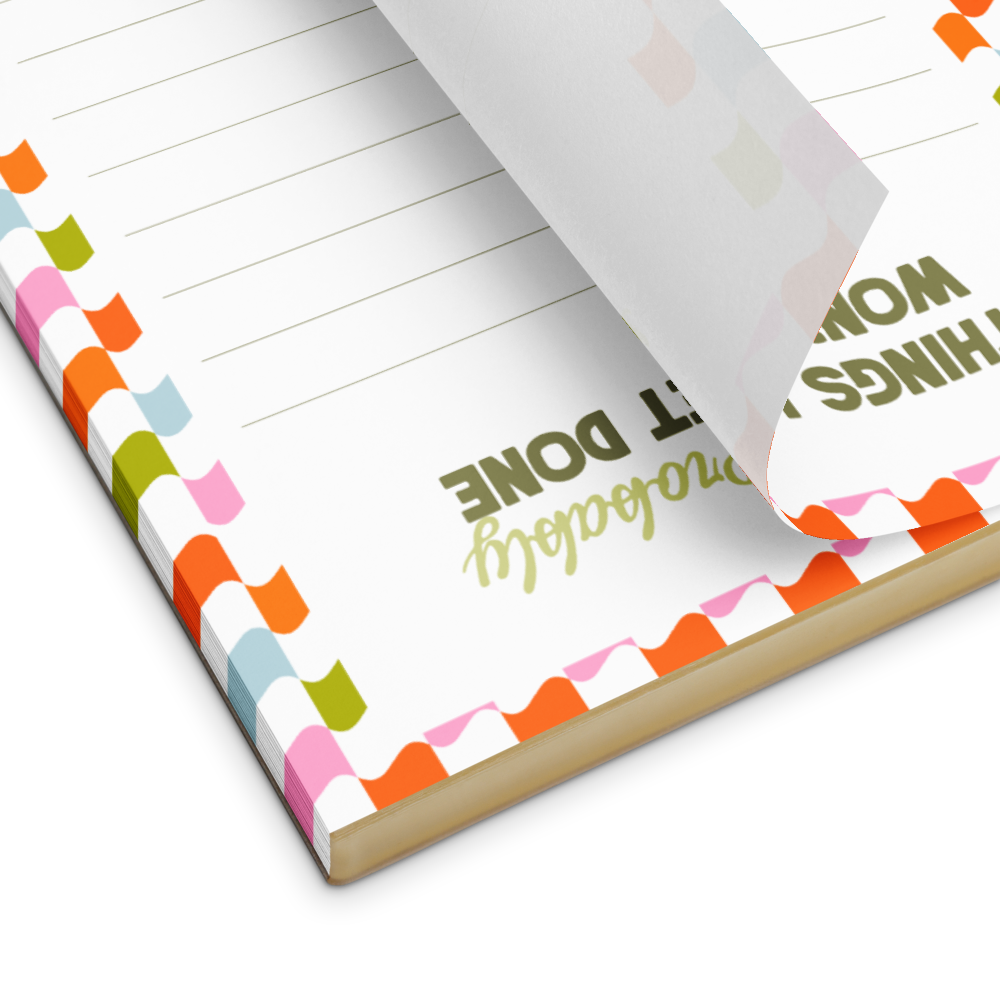 Things I Probably Won't Get Done Magnetic Notepad