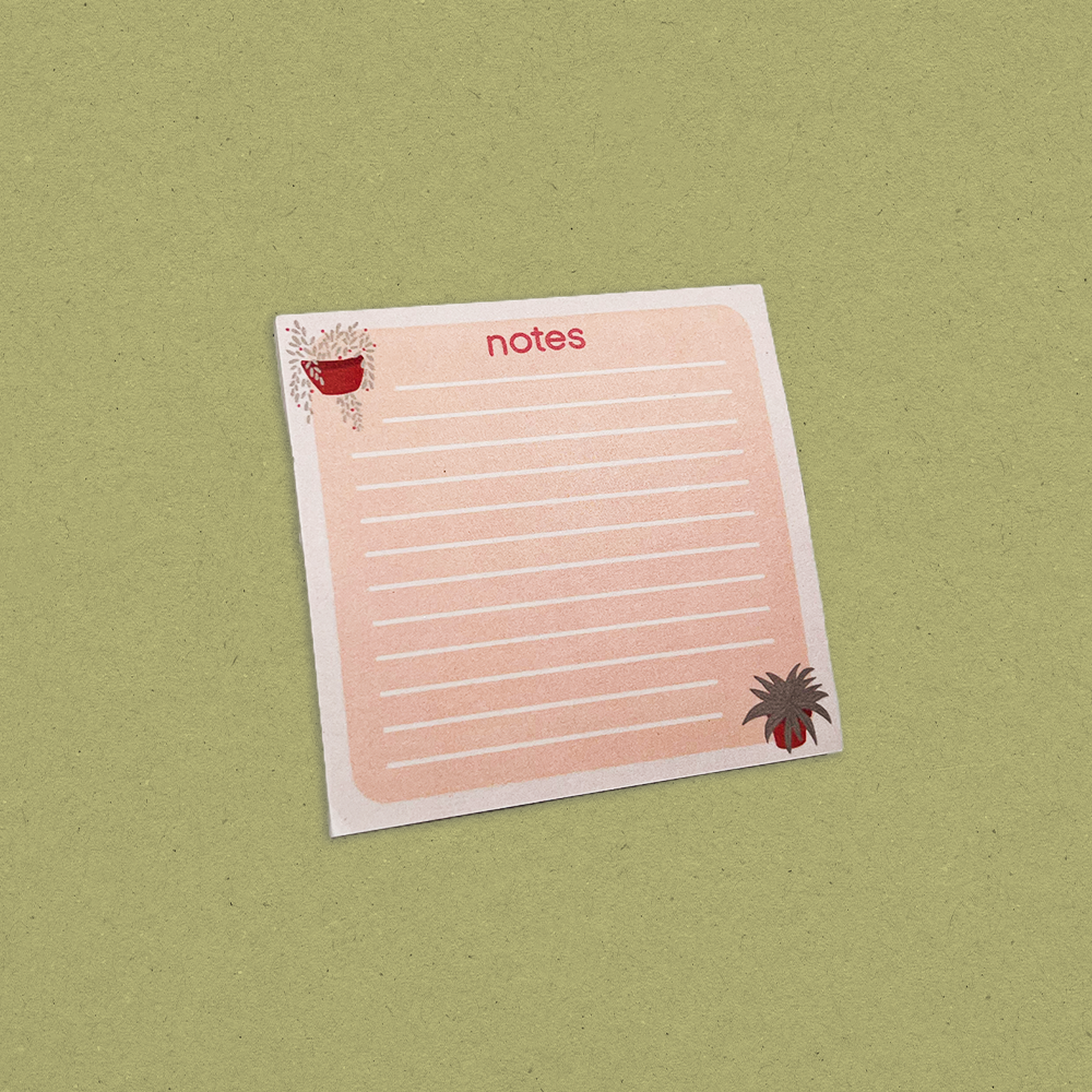 Plant Sticky Notes