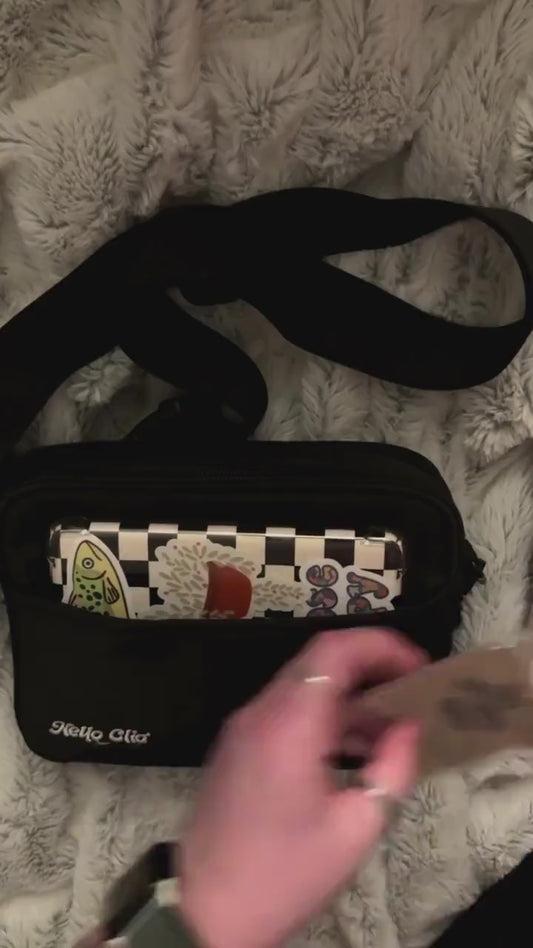 Goldfish in a Bag Acrylic Keychain | Novelty Aquarium Charm